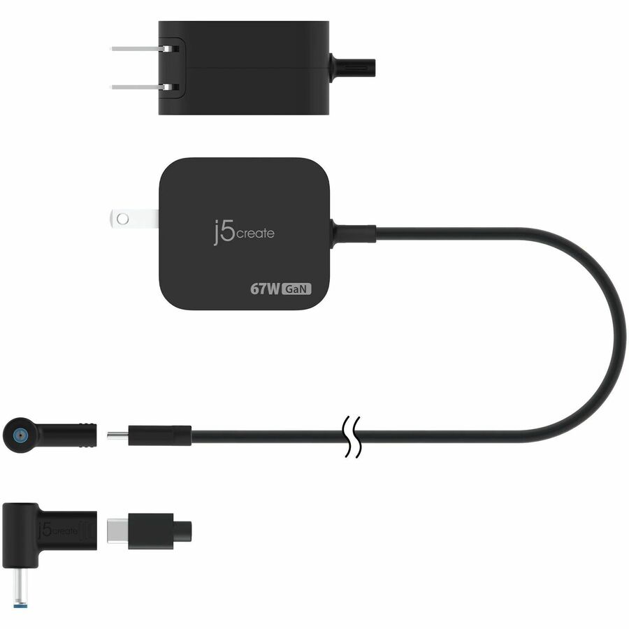 j5create JUP1565 67W USB-C GaN Wall Charger
