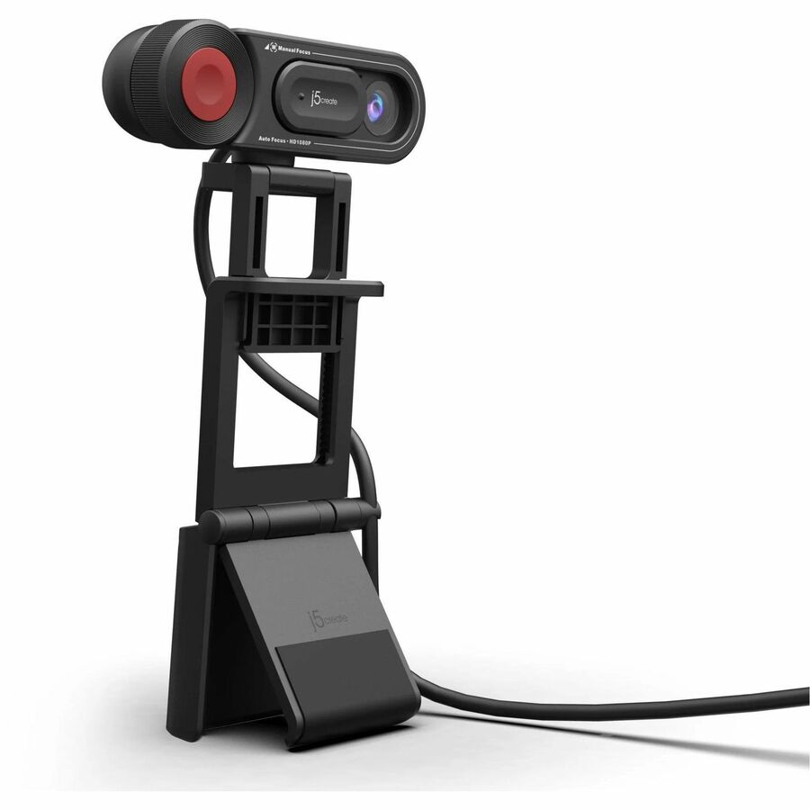 j5create JVU250 Full HD 1080p Webcam with Auto/Manual Focus