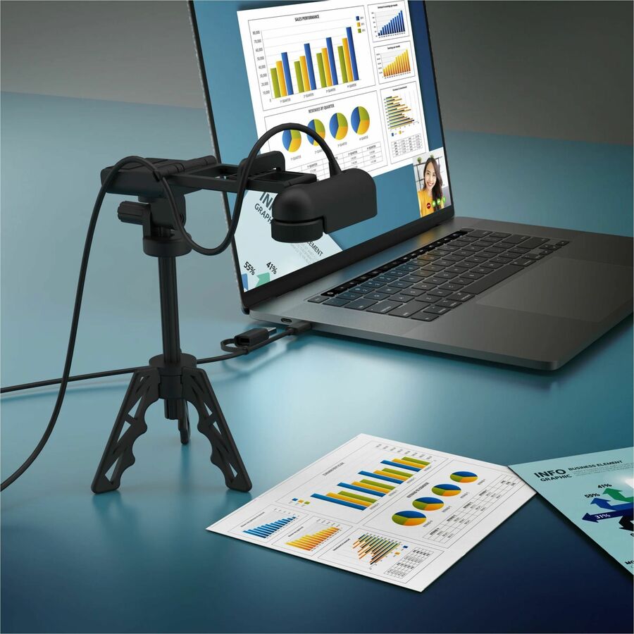 j5create JVU250 Full HD 1080p Webcam with Auto/Manual Focus