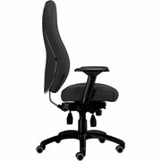 Fauteuil de direction ergonomique OBUSforme Elite Basics – Tissu Carbon Fusion, Dossier haut