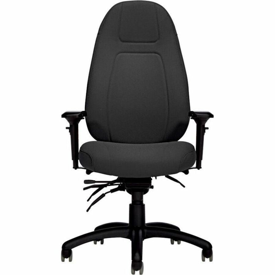 Basics OBUSforme Elite Executive Chair – Carbon Fusion Fabric, High Back, Ergonomic