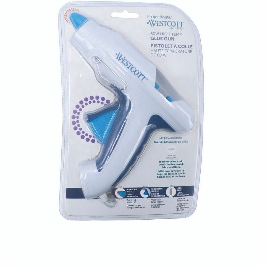 Westcott Manual Glue Gun – Blue