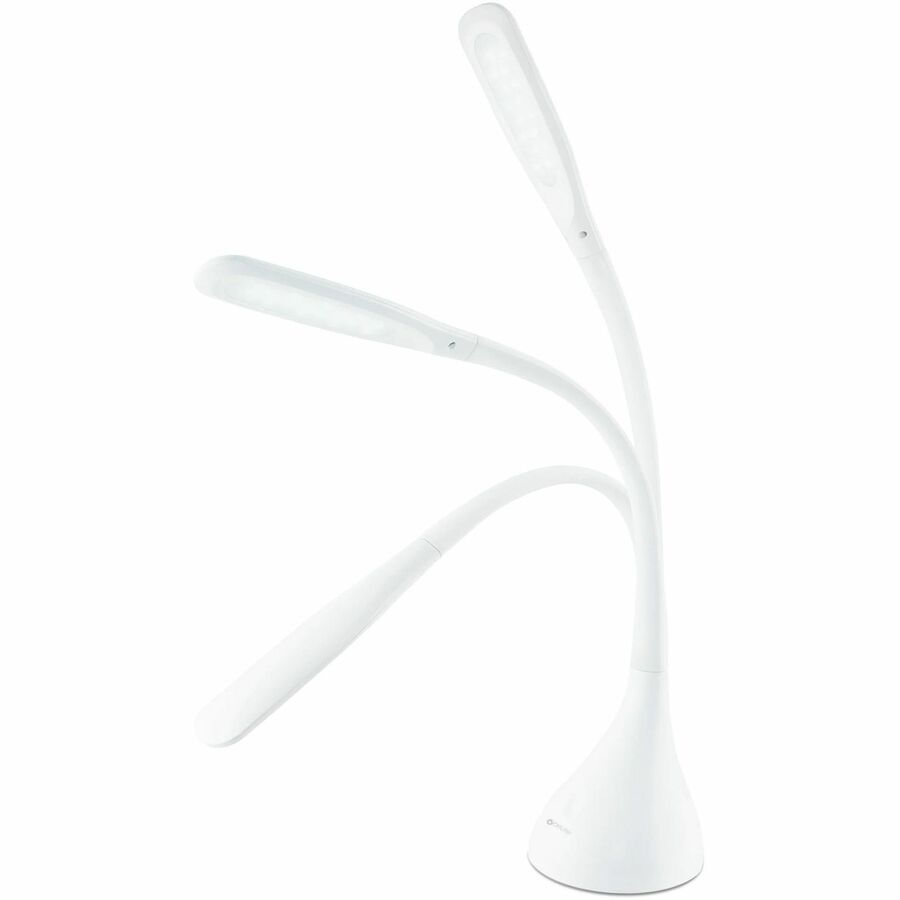 OttLite Creative Curves LED Desk Lamp — White