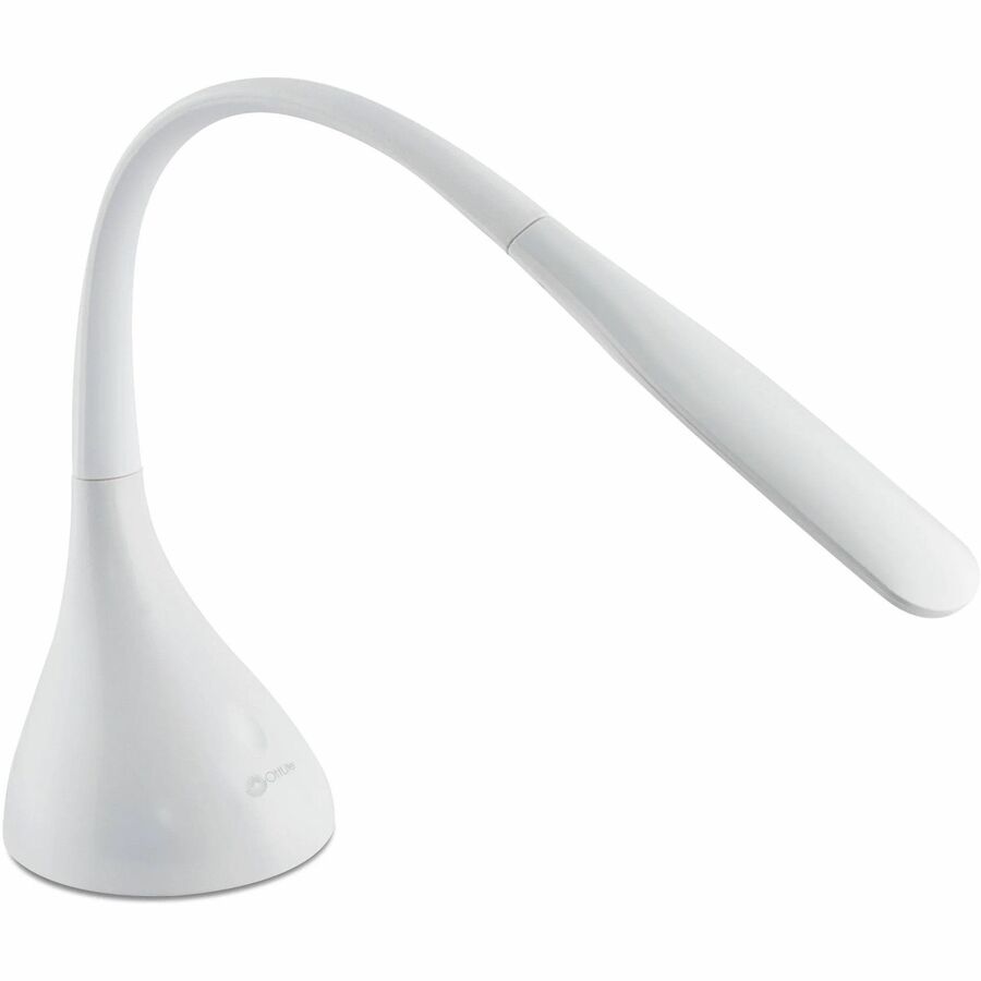 OttLite Creative Curves LED Desk Lamp — White