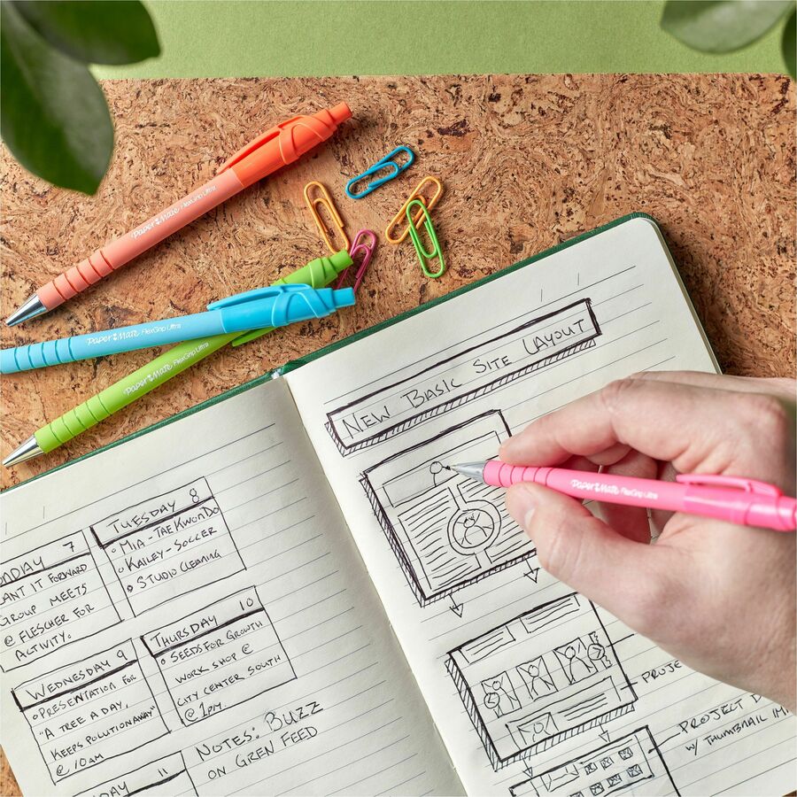 Paper Mate Flexgrip Ultra Recycled Pens - PAP9680131