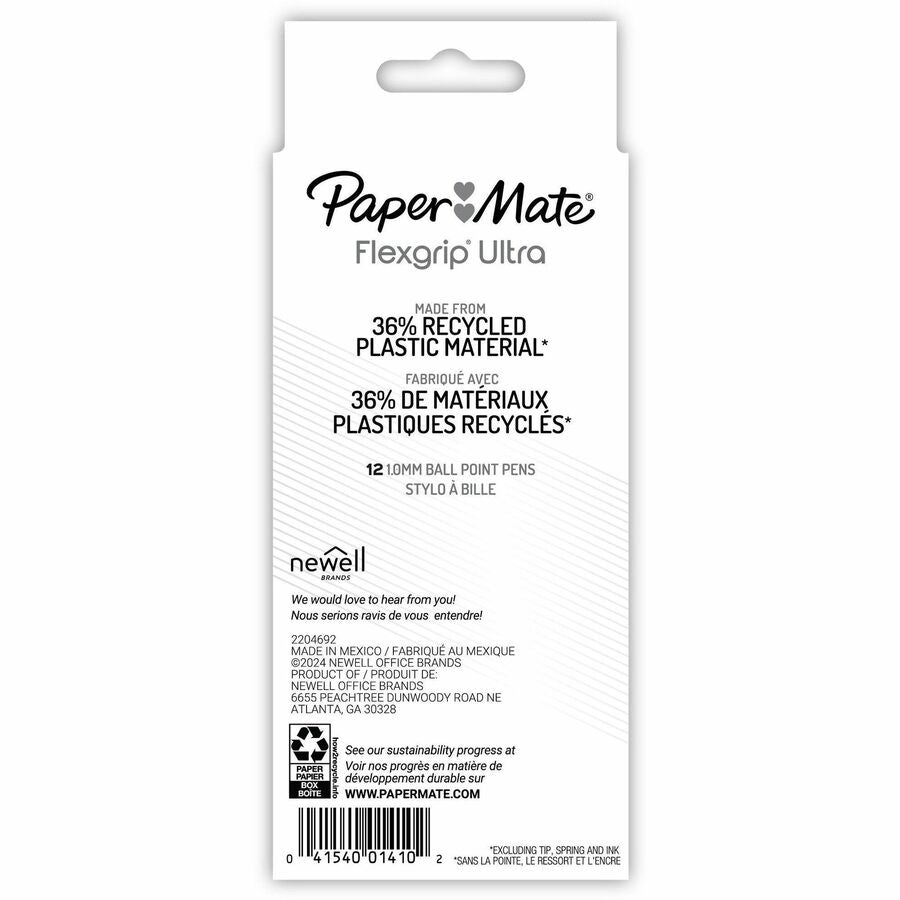 Paper Mate Flexgrip Ultra Recycled Pens - PAP9680131