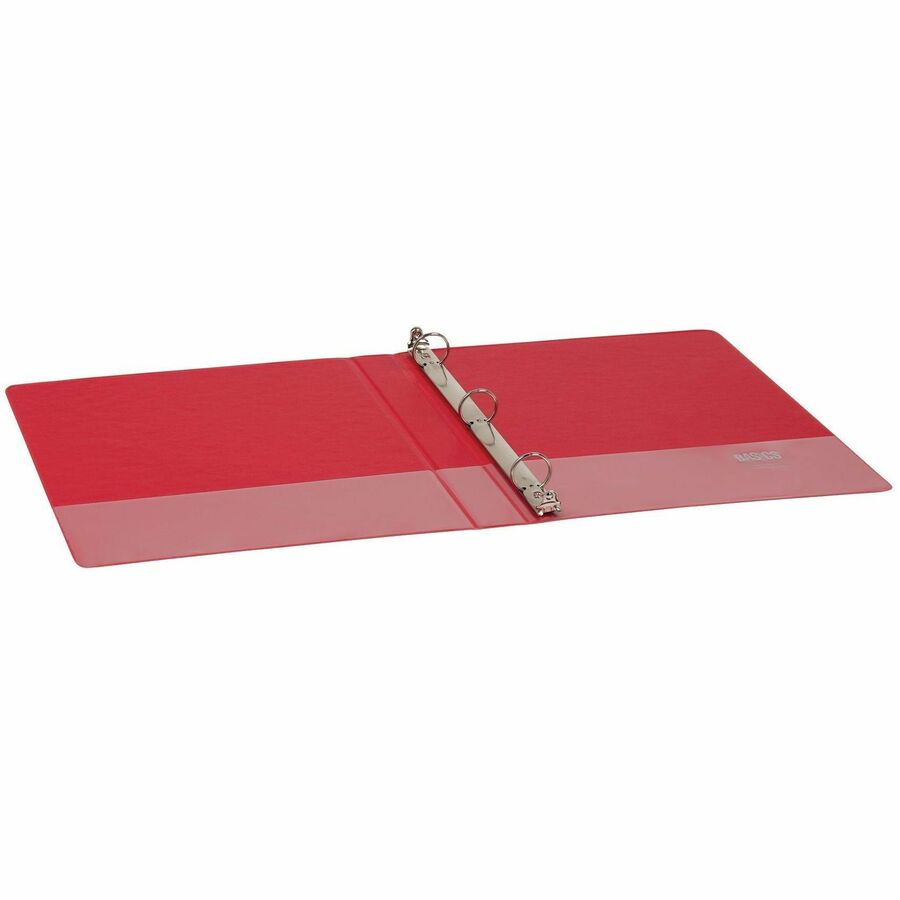 Classeur Basics (modèle 11), anneaux ronds de 2,5 cm, rouge