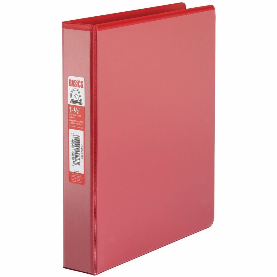 Classeur à anneaux Basics D-Ring 3,8 cm Rouge