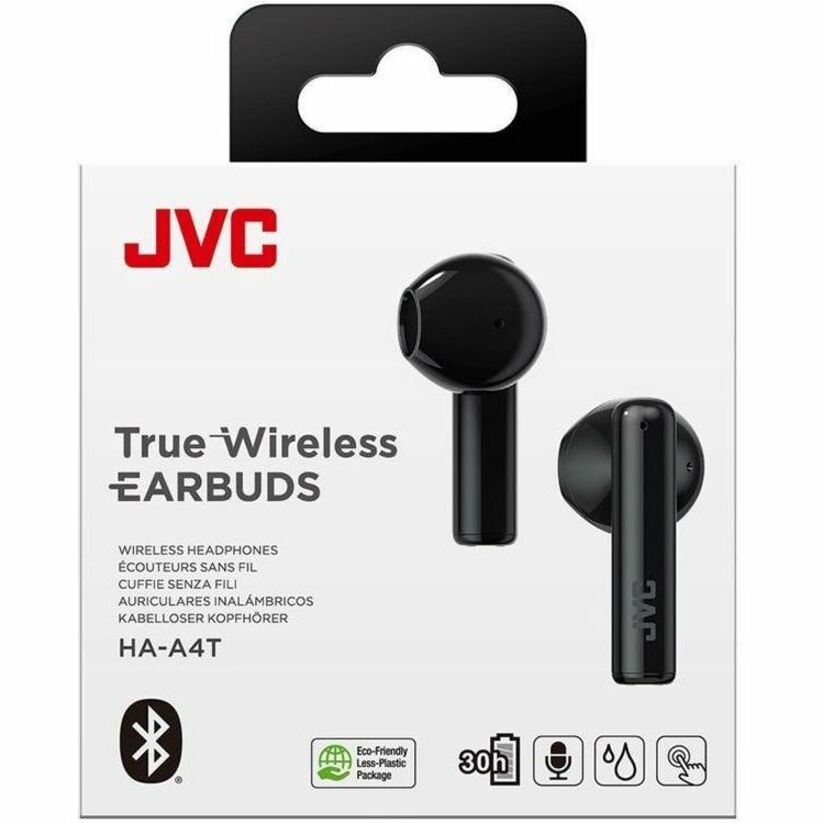 JVC HA-A4T-B True Wireless Earbuds - Olive Black