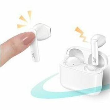 JVC HA-A4T-W True Wireless Earbuds - Coconut White