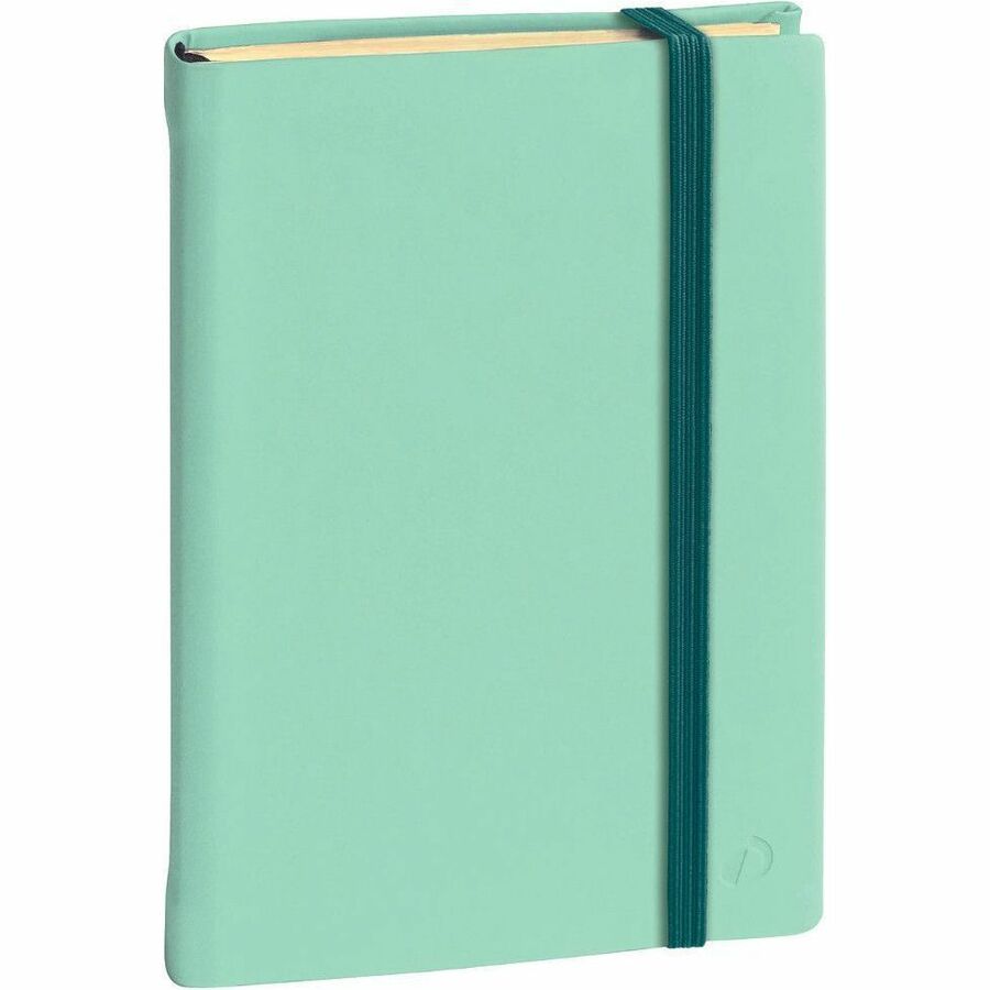 Quo Vadis SILK Lined Notebook - 16 x 24 cm, Pastel Green