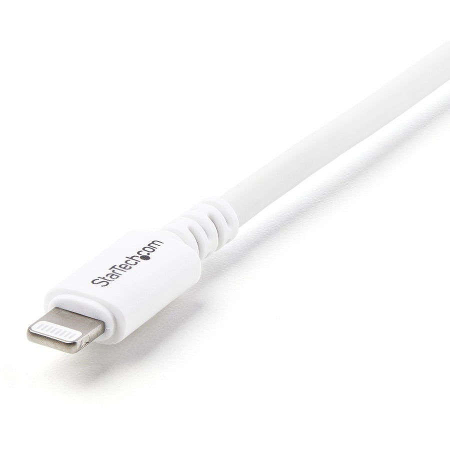 StarTech.com Lightning to USB Sync & Charge Cable — 10 ft, White