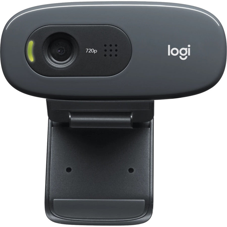Logitech C270 HD Webcam — 720p, Black, USB