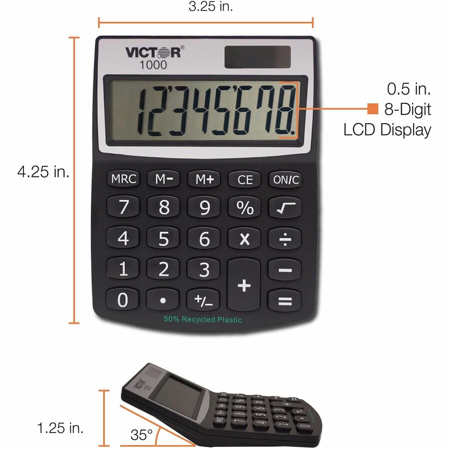 Victor 1000 Mini Desktop Calculator