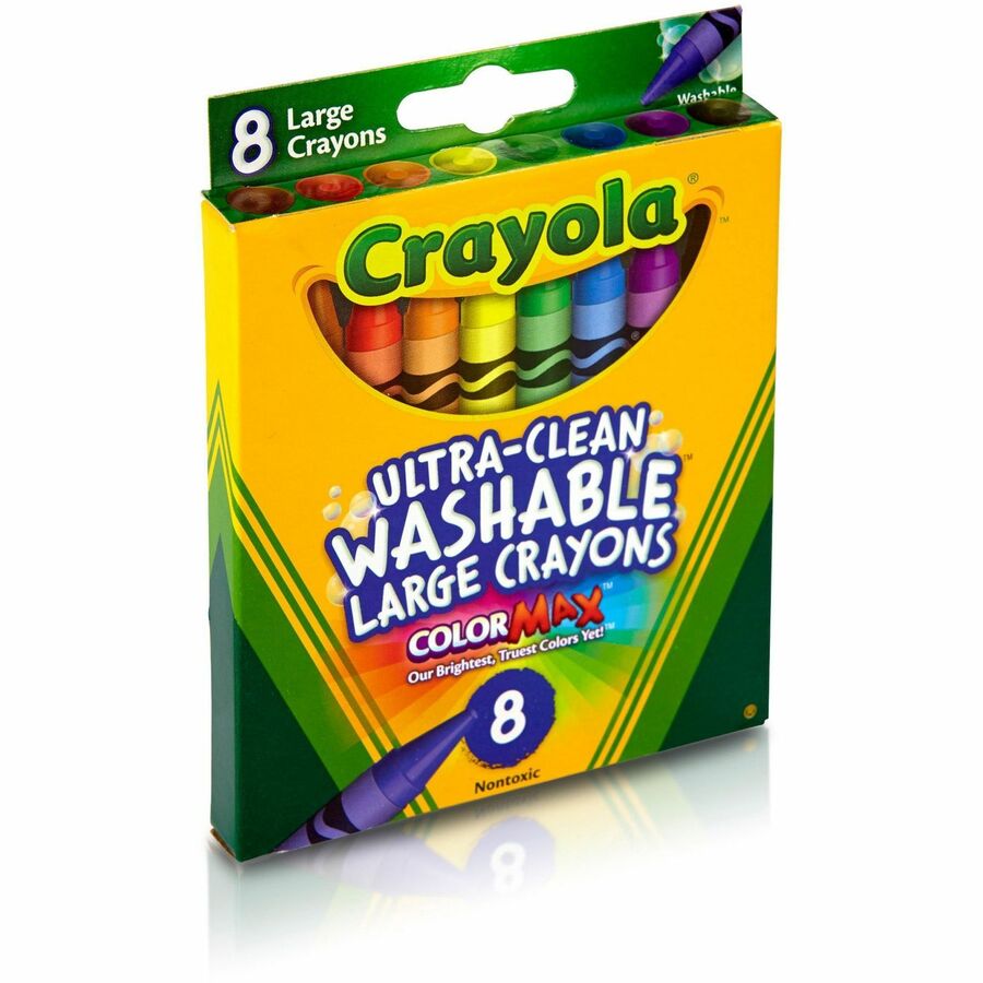 Crayola Kid's 8 Count Large Washable Crayons