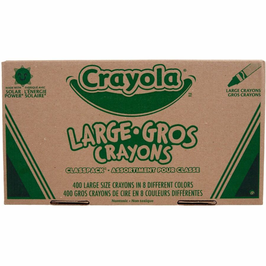 Crayola 8-Colour Crayon Classpack