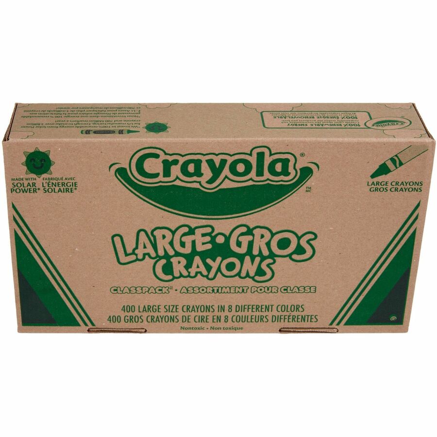 Crayola 8-Colour Crayon Classpack
