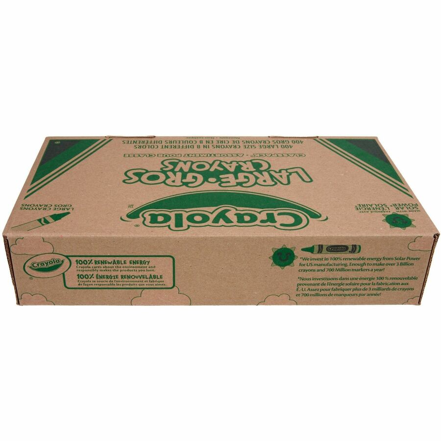 Crayola 8-Colour Crayon Classpack