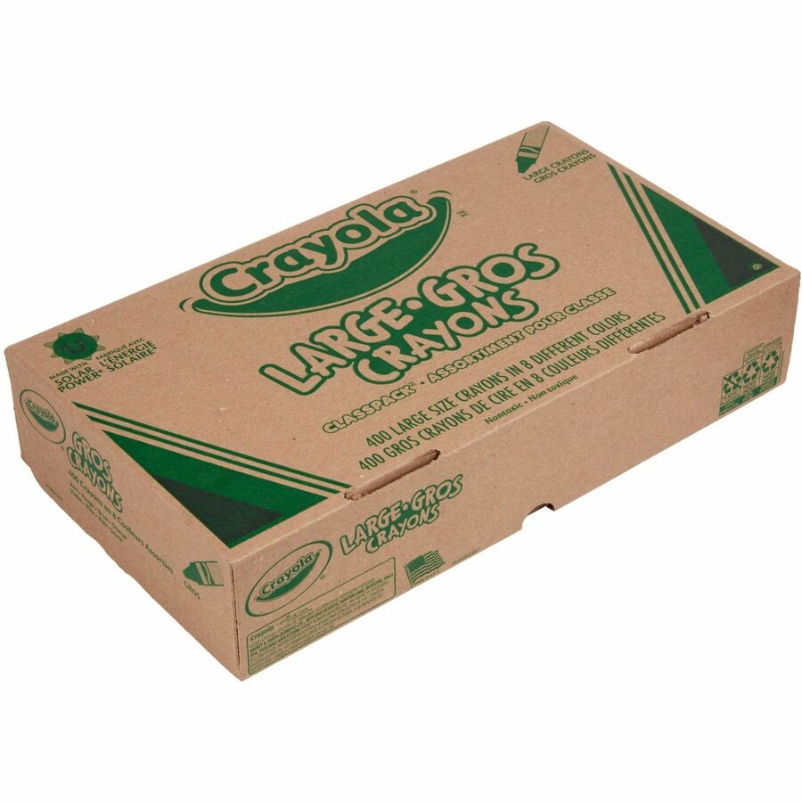 Crayola 8-Colour Crayon Classpack
