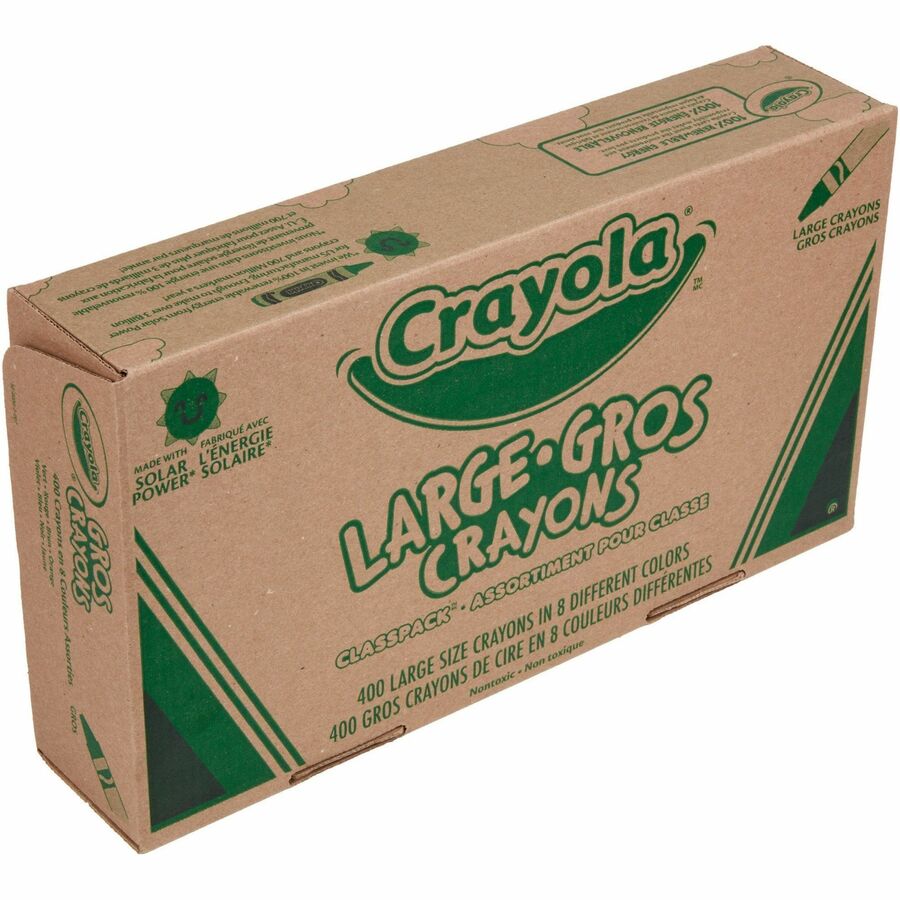 Crayola 8-Colour Crayon Classpack