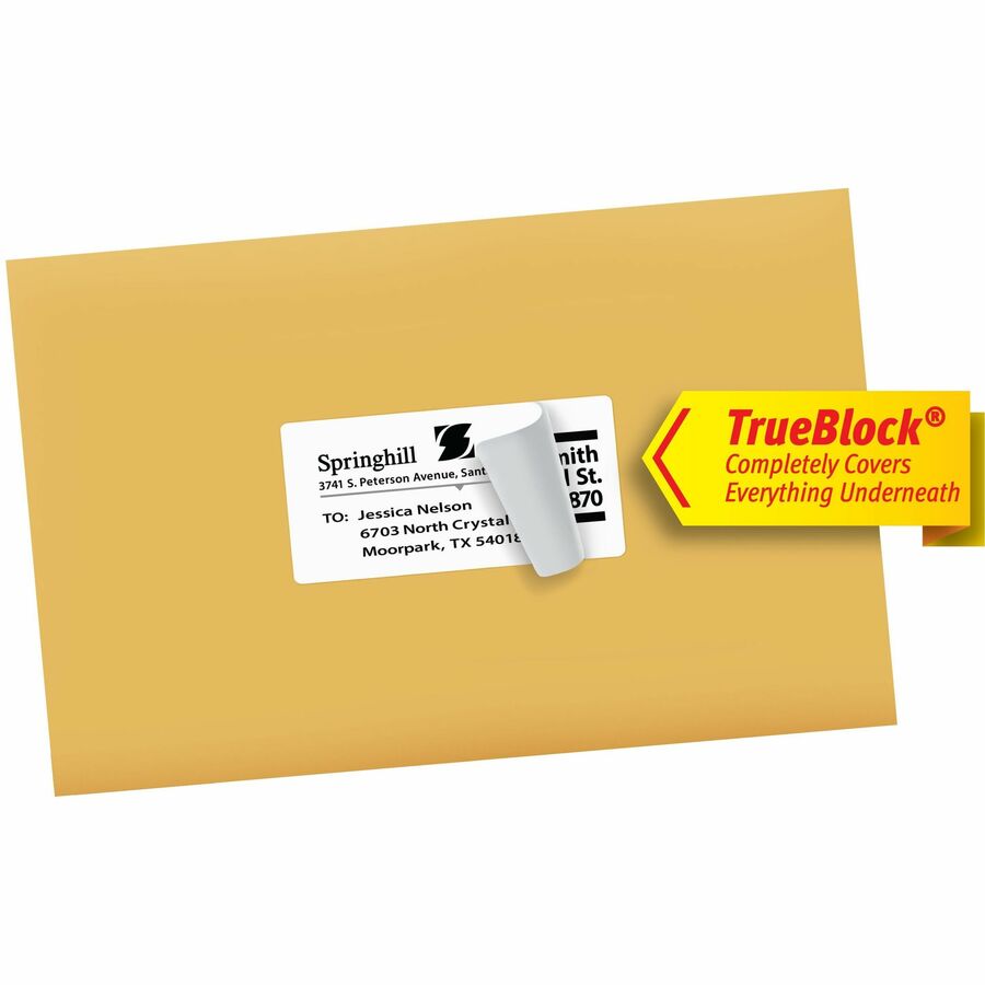 Avery Shipping Labels, Sure Feed®, 2" x 4" , 250 Labels (5263)