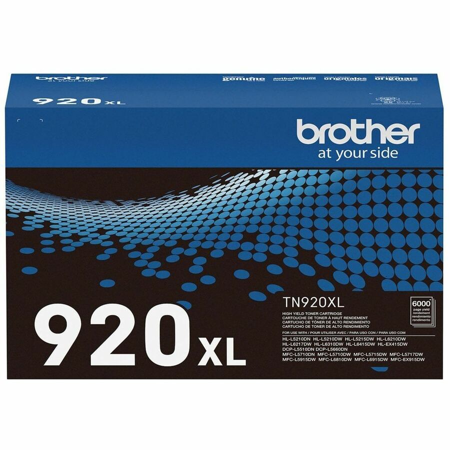 Brother Original High Yield Laser Toner Cartridge - Black - 1 Each (Model 2)