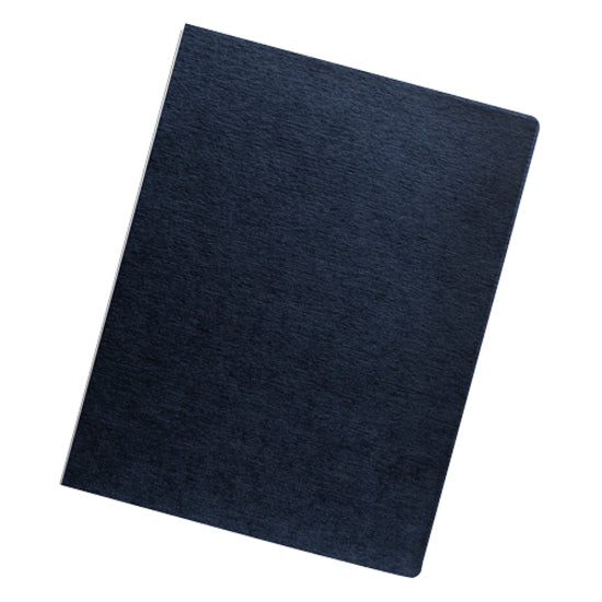 Fellowes Expressions Oversize Linen Presentation Covers - Navy, 200-Pack