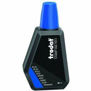 Recharge d'encre bleue pour tampon Trodat - 28 ml indélébile à base d'eau