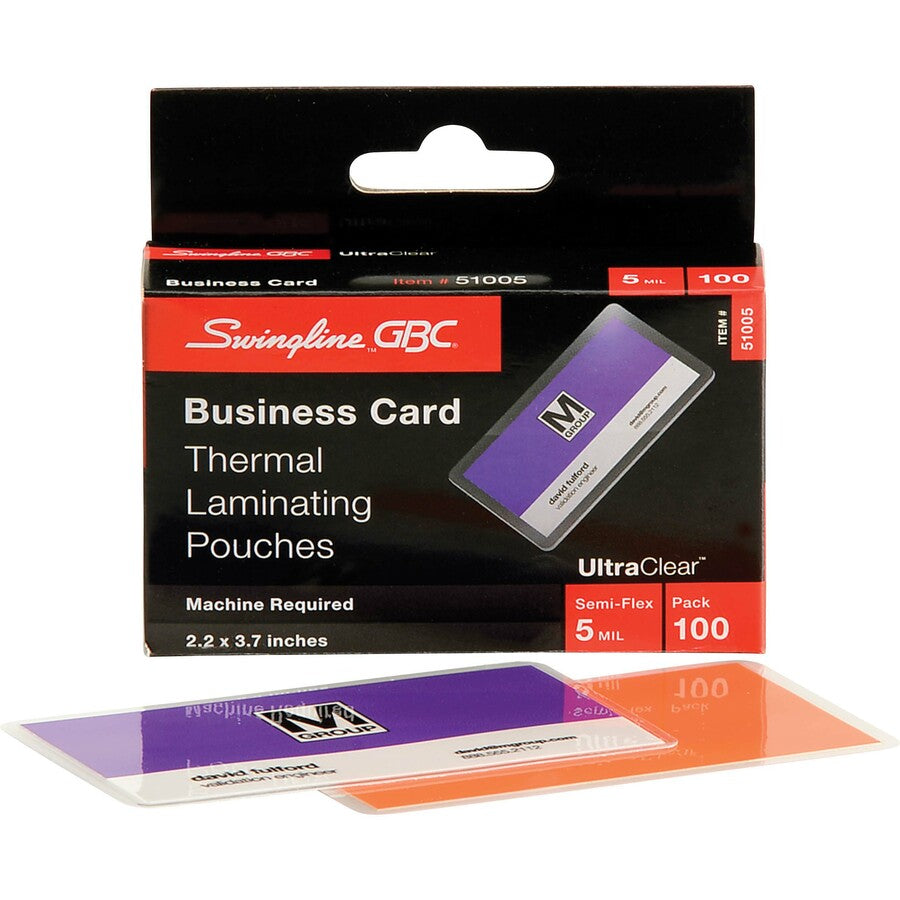 GBC Ultra Clear Thermal Laminating Pouches