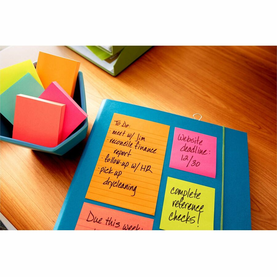 Post-it&reg; Notes - Floral Fantasy Color Collection - 5-Pack