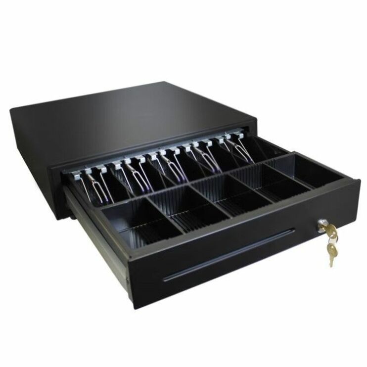 Adesso Cash Drawer with Removable Cash Tray