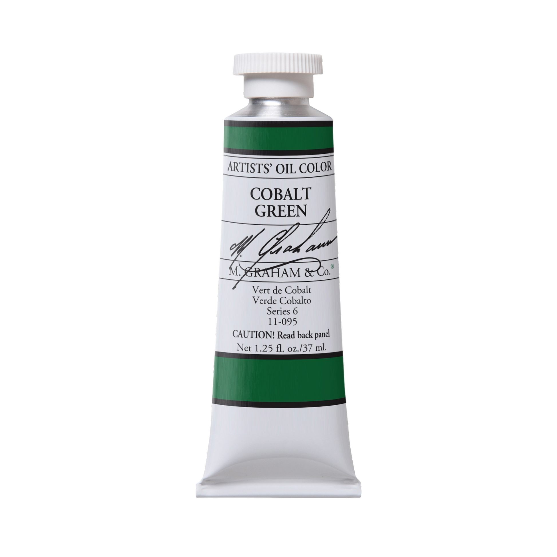 M. Graham Artists' Oil Colour - Cobalt Green, 37 ml tube