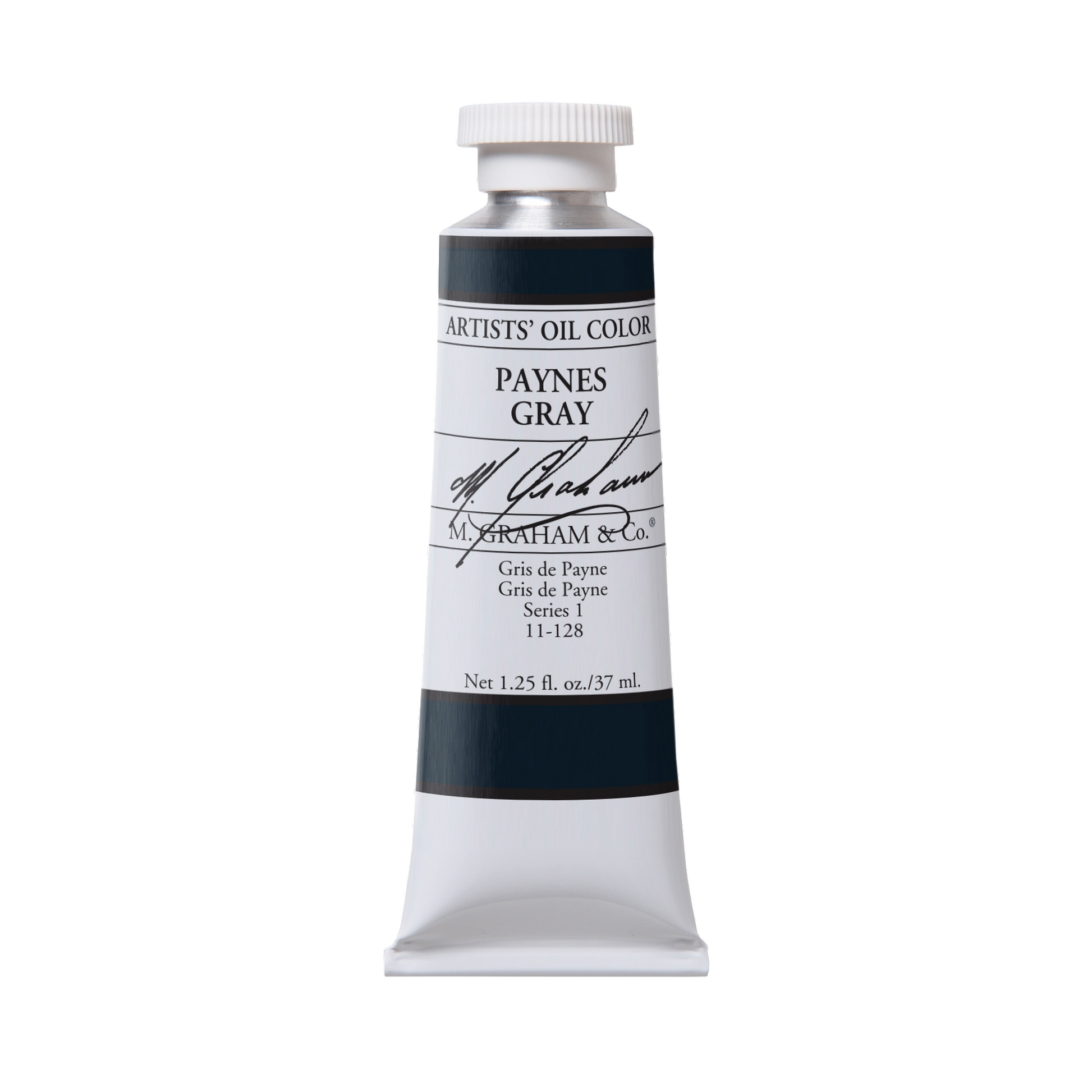 M. Graham Artists' Oil Colour - Paynes Gray, 37 ml tube