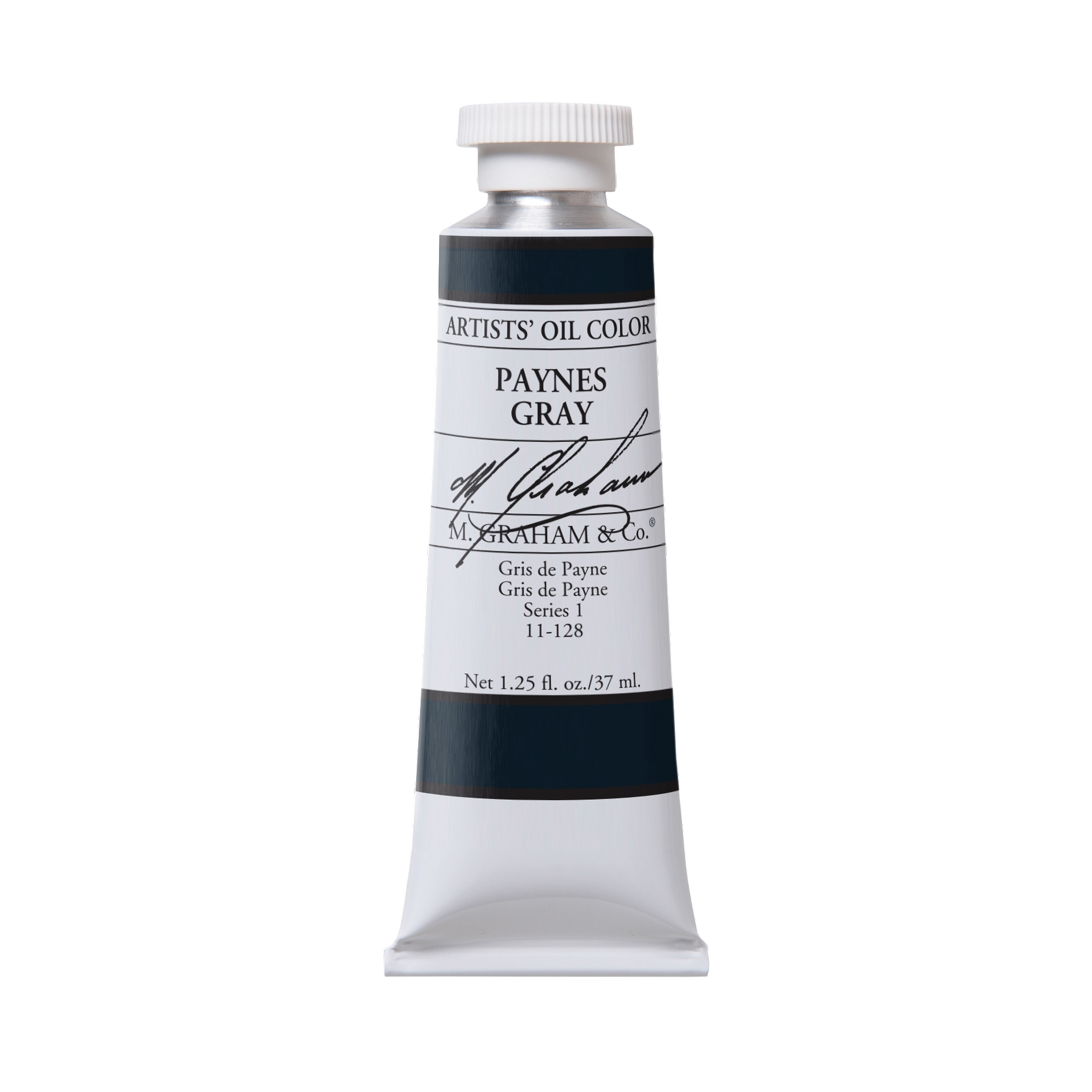 M. Graham Artists' Oil Colour - Paynes Gray, 37 ml tube