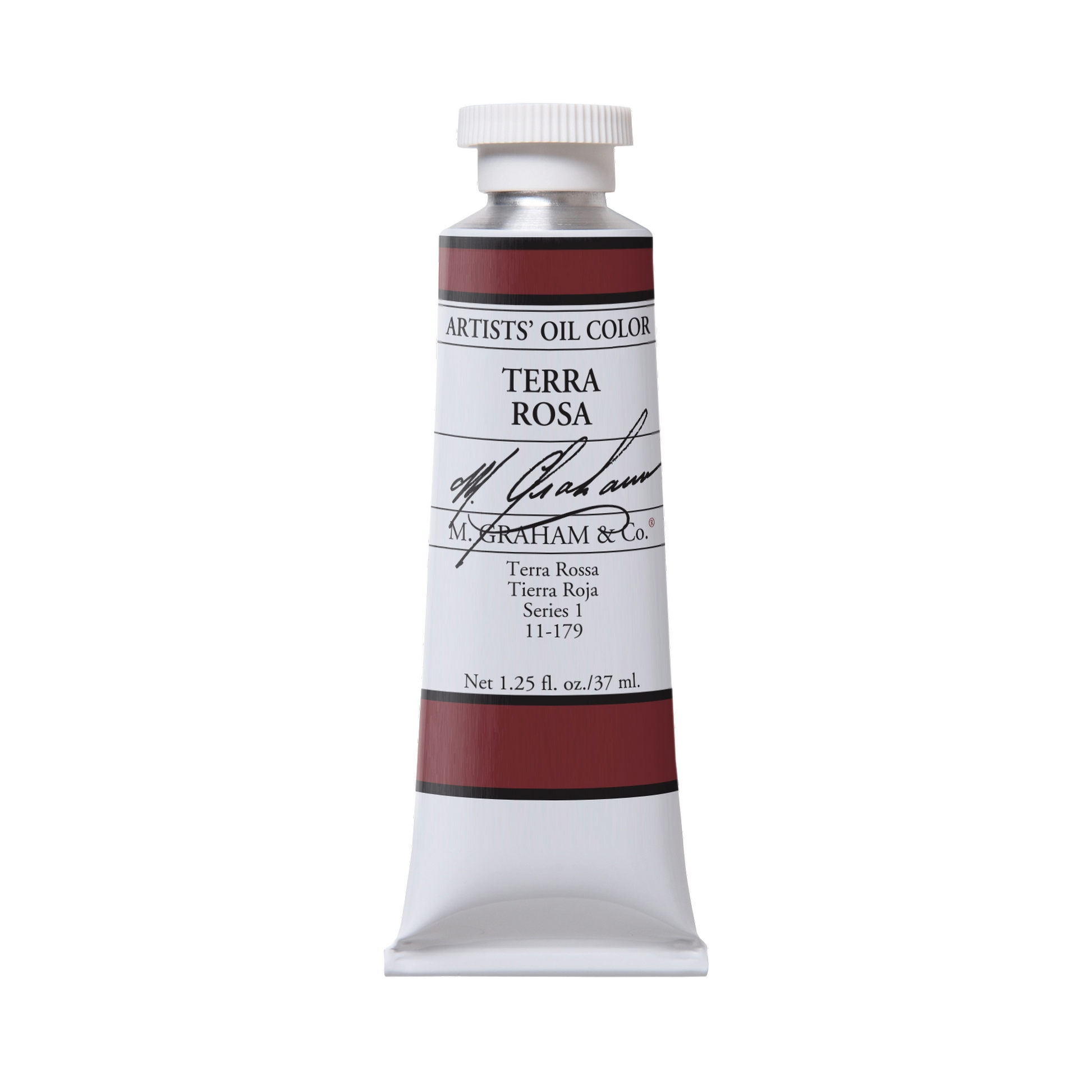 M. Graham Artists' Oil Colour - Terra Rosa, 37 ml tube