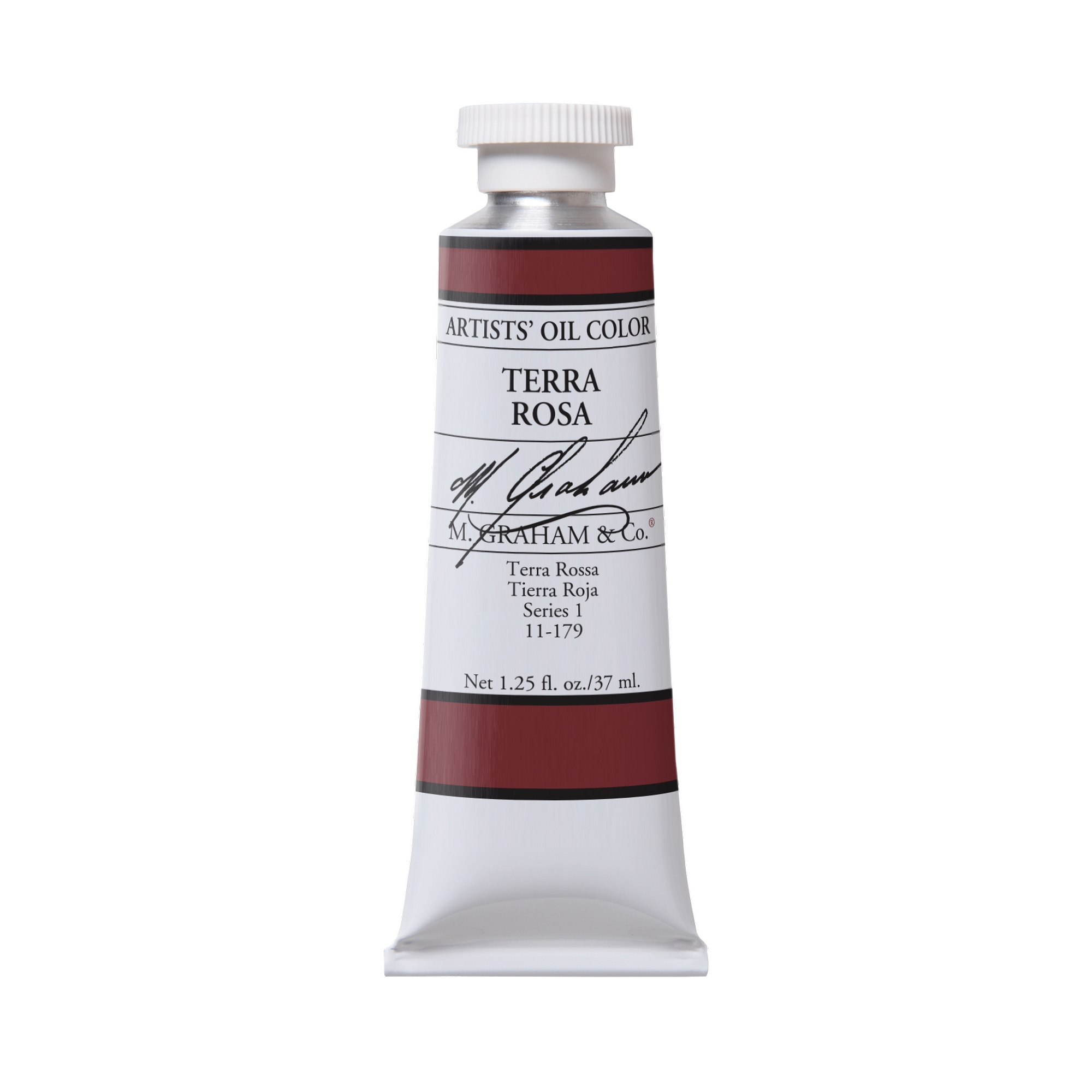 M. Graham Artists' Oil Colour - Terra Rosa, 37 ml tube