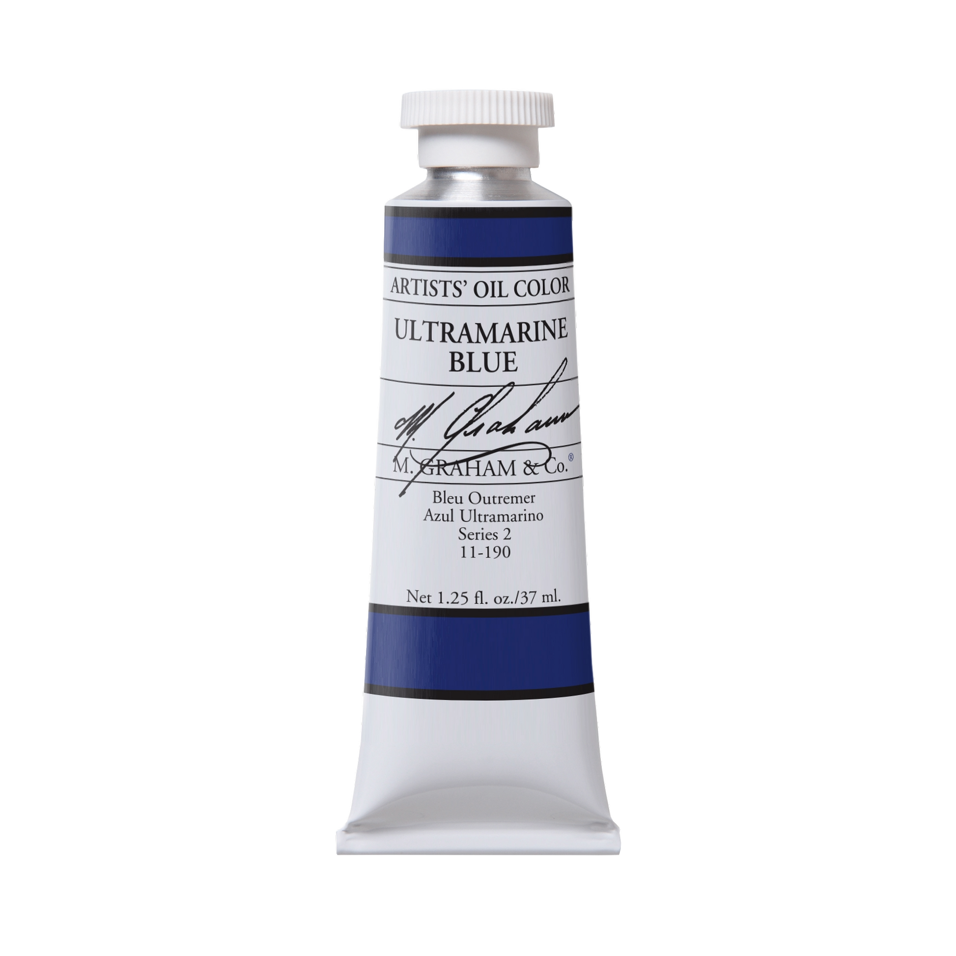 M. Graham Artists' Oil Colour - Ultramarine Blue, 37 ml tube
