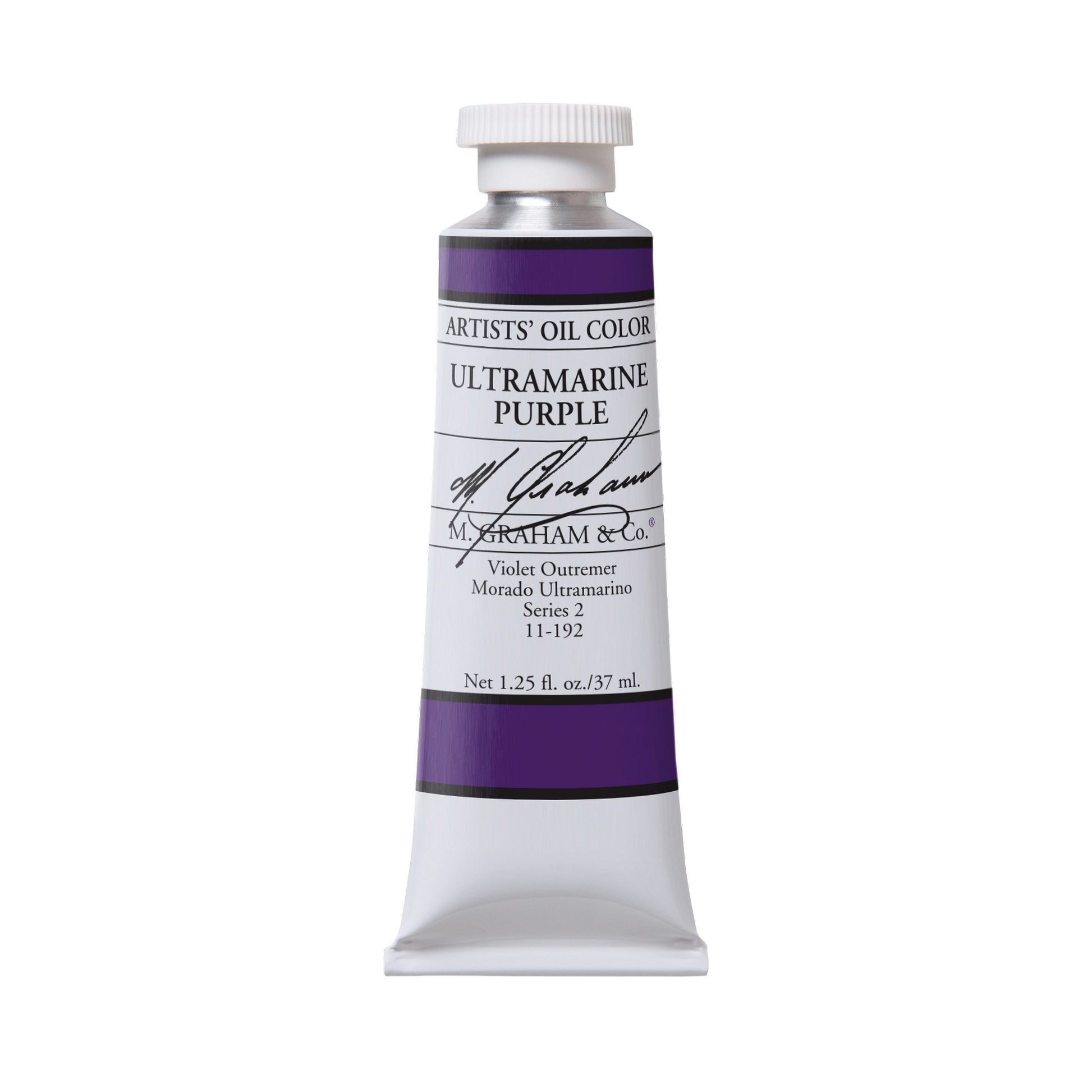 M. Graham Artists' Oil Colour - Ultramarine Purple, 37 ml tube