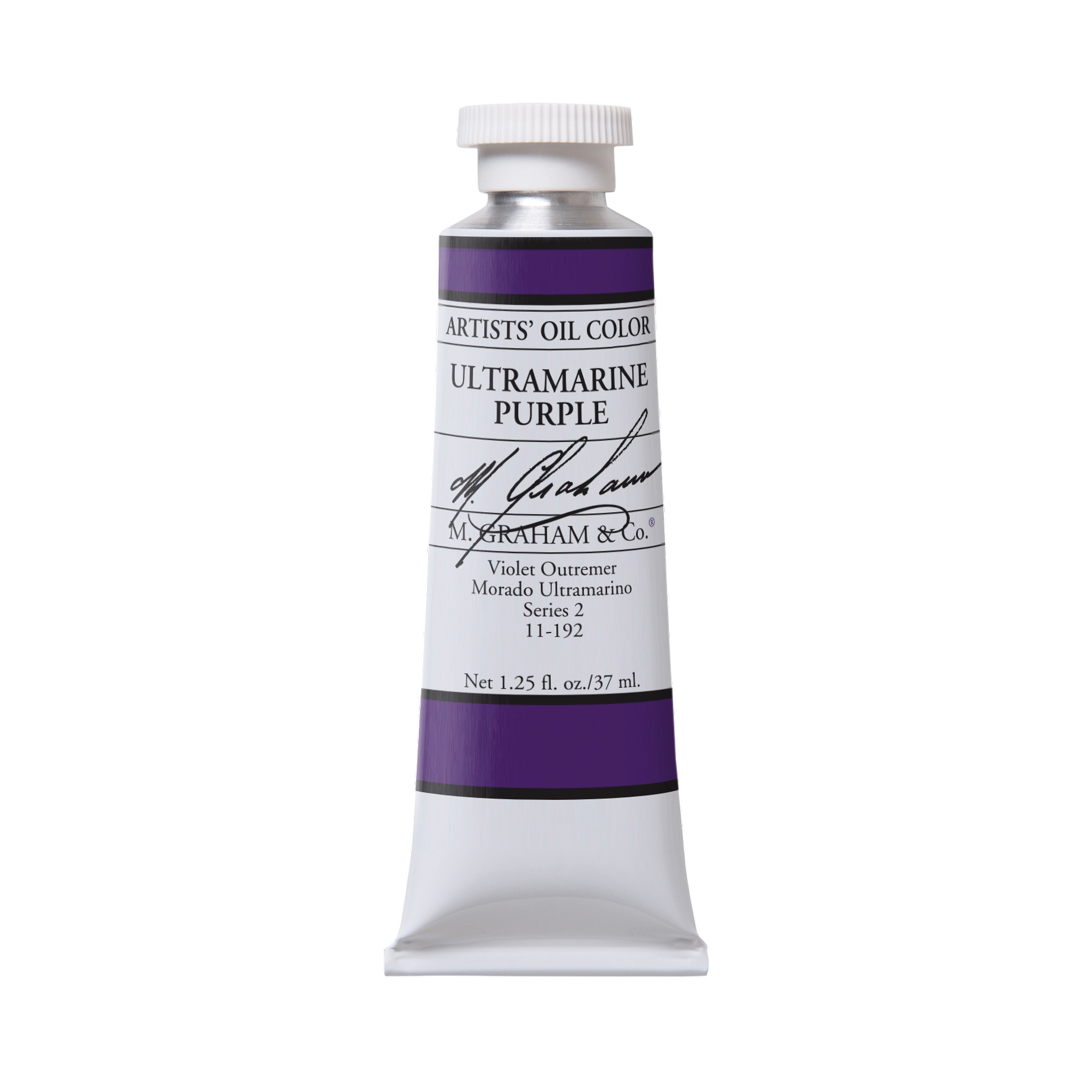 M. Graham Artists' Oil Colour - Ultramarine Purple, 37 ml tube