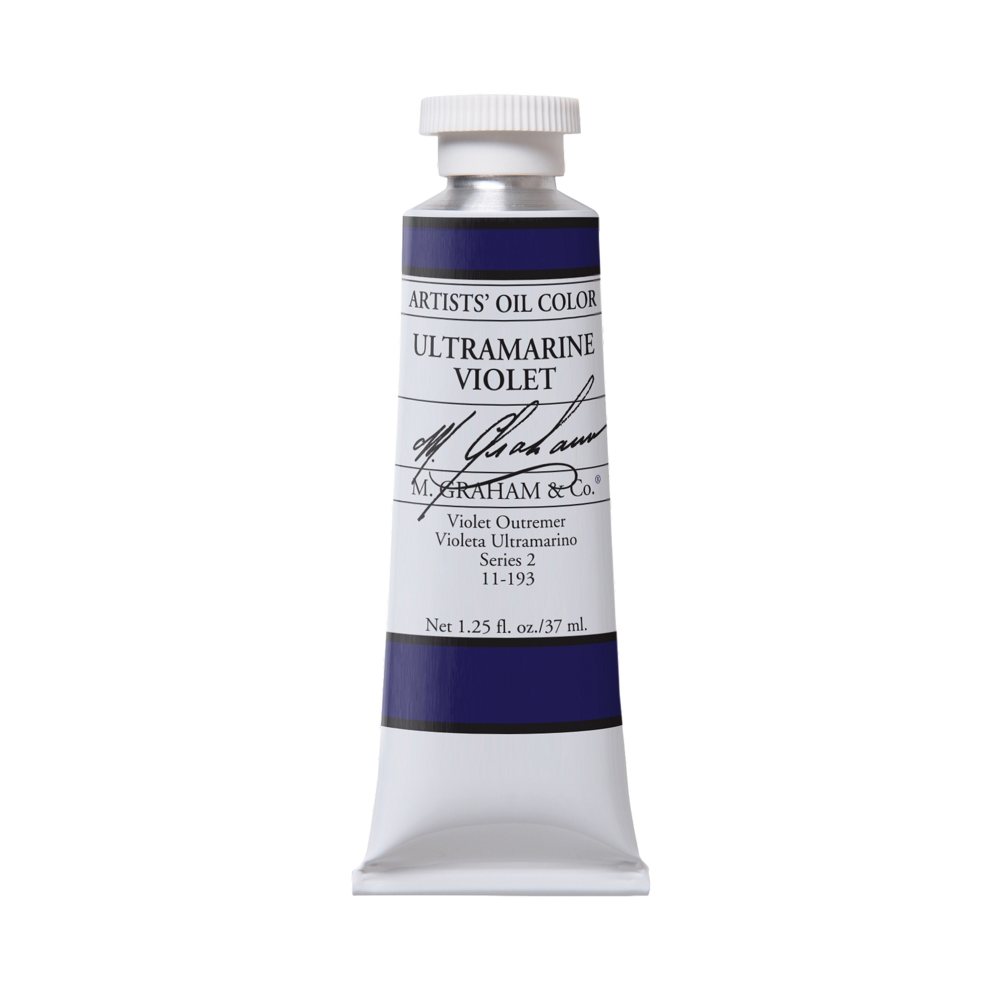 M. Graham Artists' Oil Colour - Ultramarine Violet, 37 ml tube