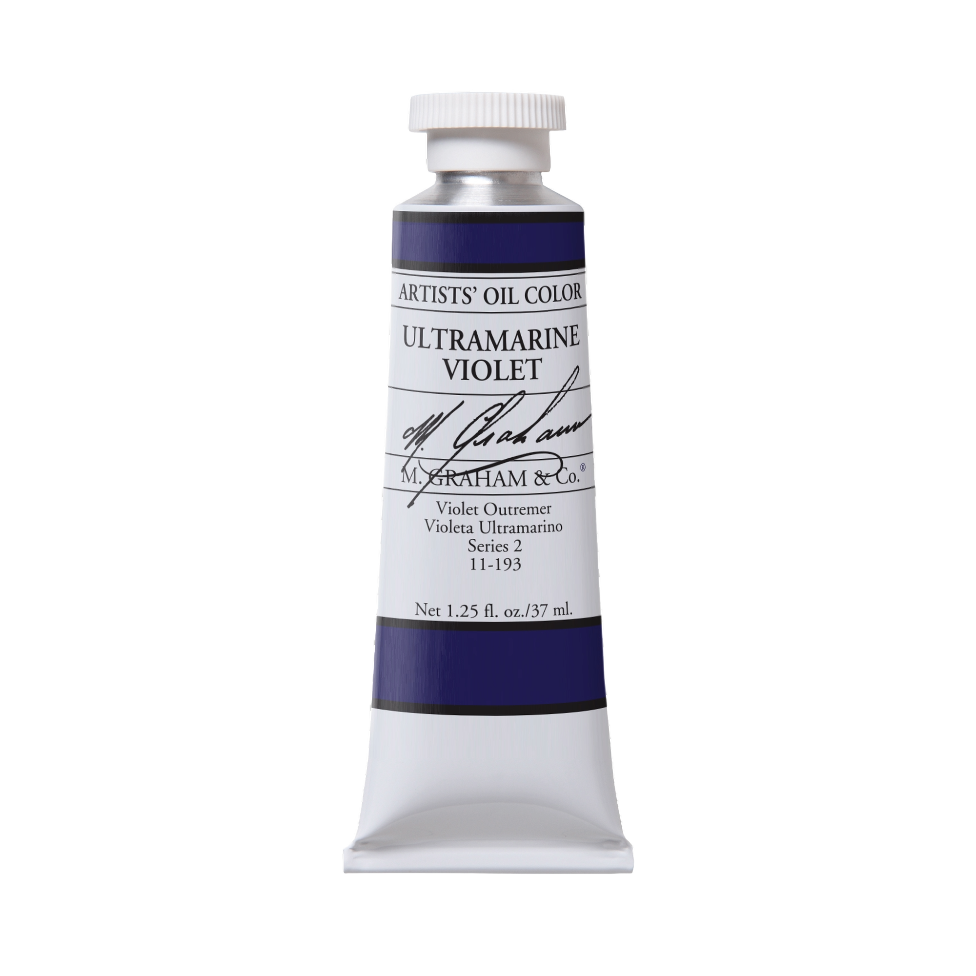 M. Graham Artists' Oil Colour - Ultramarine Violet, 37 ml tube