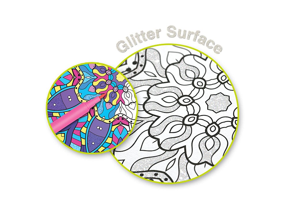 Glitter Colouring Pads