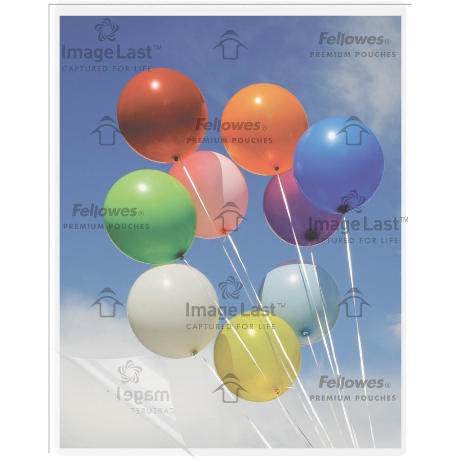 Fellowes Thermal Laminating Pouches - ImageLast„¢, Jam Free, Letter, 3 mil, 25 pack
