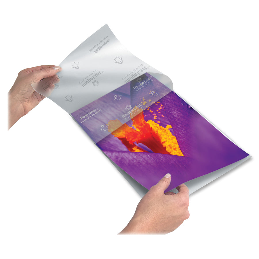 Fellowes Thermal Laminating Pouches - ImageLast„¢, Jam Free, Letter, 3 mil, 25 pack