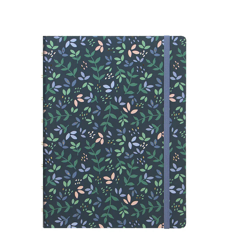 Filofax Notebook A5 Refillable – Garden Collection, Dusk