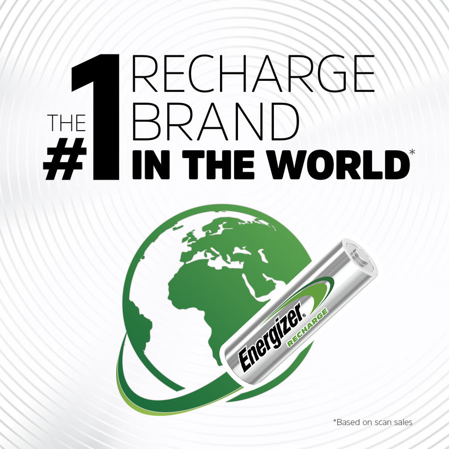 Energizer Recharge Power Plus Rechargeable AA Batteries