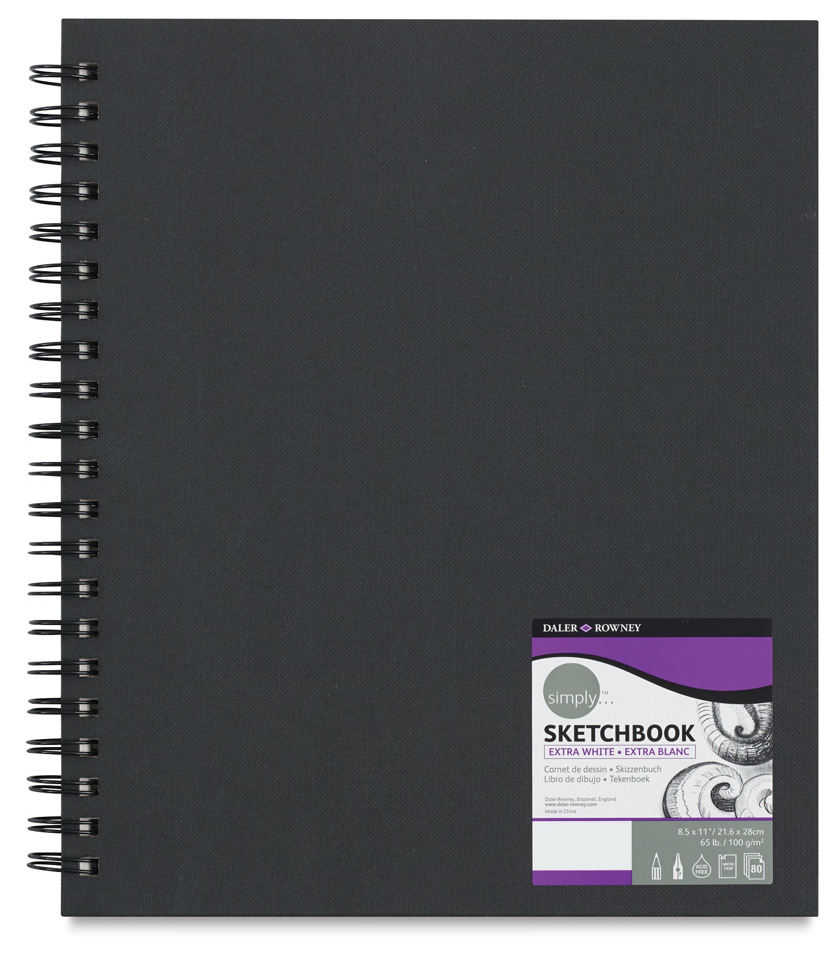 Daler Rowney Simply Coil Sketchbooks