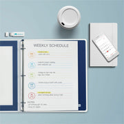 Avery Flexi-View„¢ Binder 1/2" , Round Rings, Blue