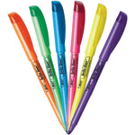 BIC Brite Liner Highlighter, Chisel Tip Assorted Colours - 5 Pack