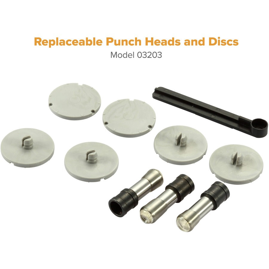 Bostitch Xtreme Antimicrobial Adjustable Hole Punch